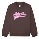 Alpha Chi Omega Pink Script Bid Day Crewneck 2