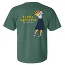 Alpha Kappa Psi Stylish Golfer Graphic PR Shirt 2