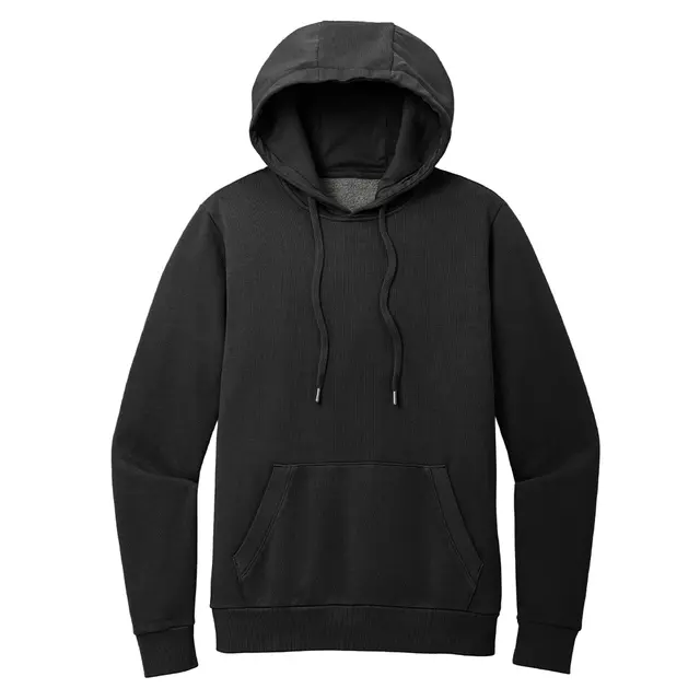 District Wash™ Fleece Hoodie Black Front