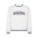 College Republicans Circular Stars Text PR Crewneck 2