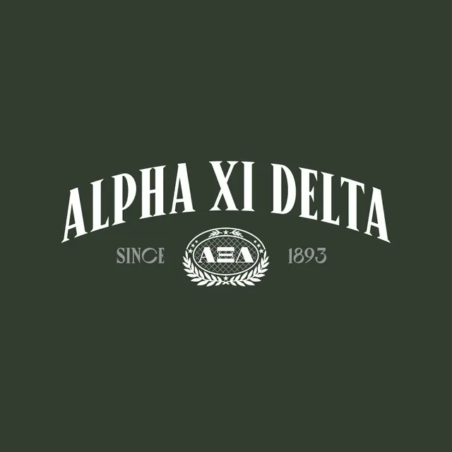 Alpha Xi Delta Classic Crest PR Hoodie