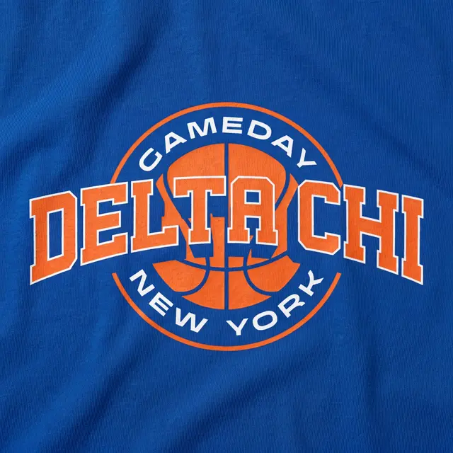 Delta Chi Basketball Theme Game Day Shirt