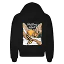 Outdoor Club Raccoon Illustration in Canyon PR Hoodie 2