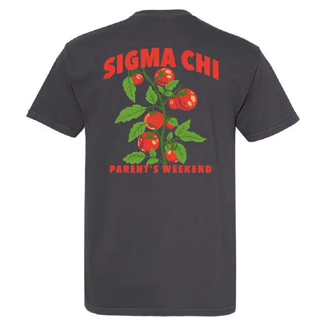 Sigma Chi Tomato Vine Parent's Weekend Shirt 2