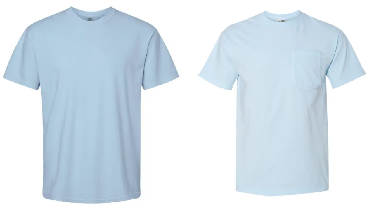 Comfort Colors Heavyweight Shirt and Heavyweight RS Front Pocket Tee