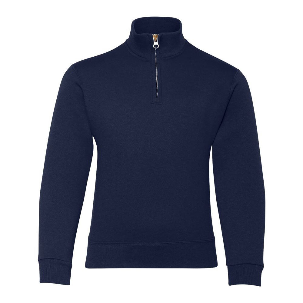 Jerzees Youth 8 Oz. Nublend Quarter-Zip Cadet Collar Sweatshirt