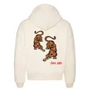 Theta Tiger Graphic with Bold Lettering PR Hoodie 2