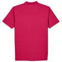 Customizable UltraClub Men's Cool & Dry Stain-Release Performance Polo 8445 Cardinal Back