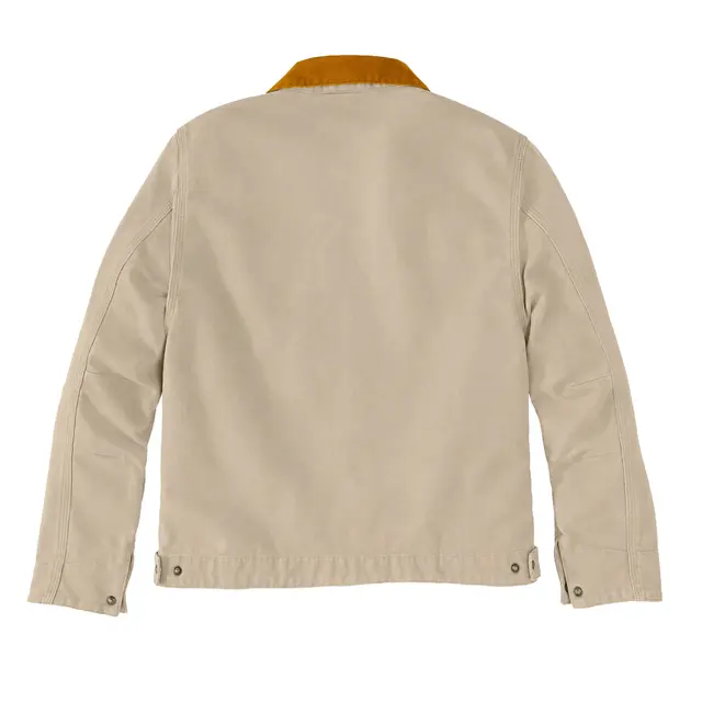 Carhartt Mens Rugged Flex® Duck Relaxed Fit Detroit Jacket Sand Dune Back