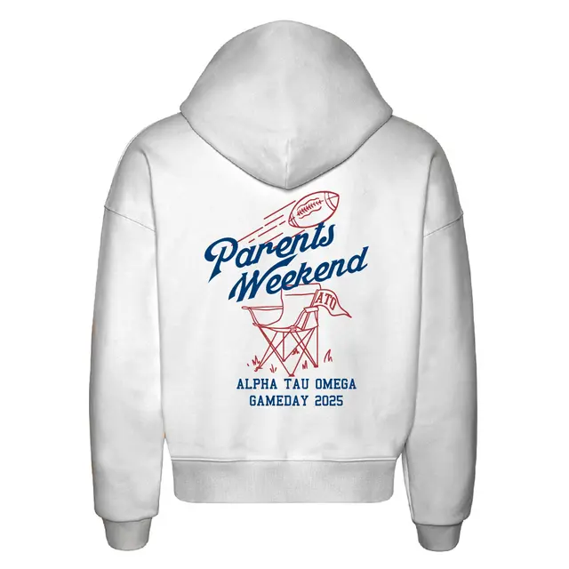 Alpha Tau Omega Football Chair Parents Weekend Hoodie 2