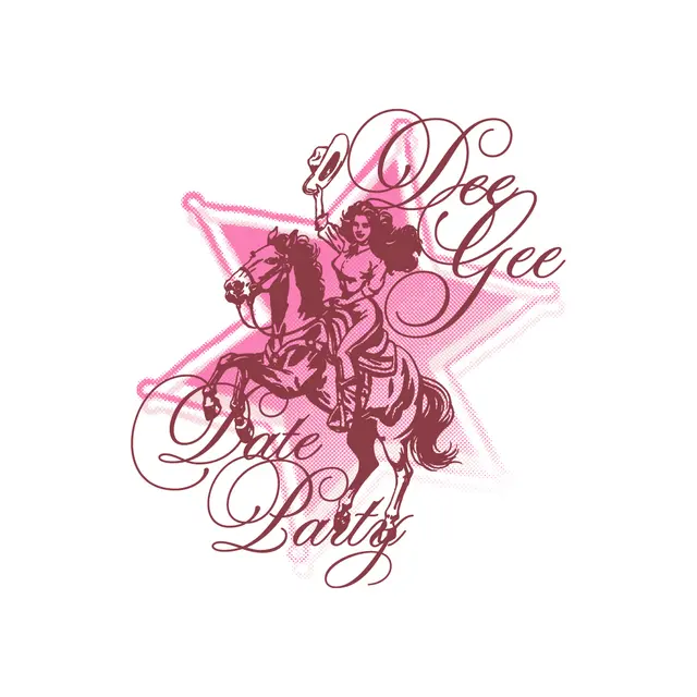 Delta Gamma Cowgirl Star Date Party Crewneck