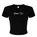 Delta Phi Epsilon Script Text Date Party Shirt 2