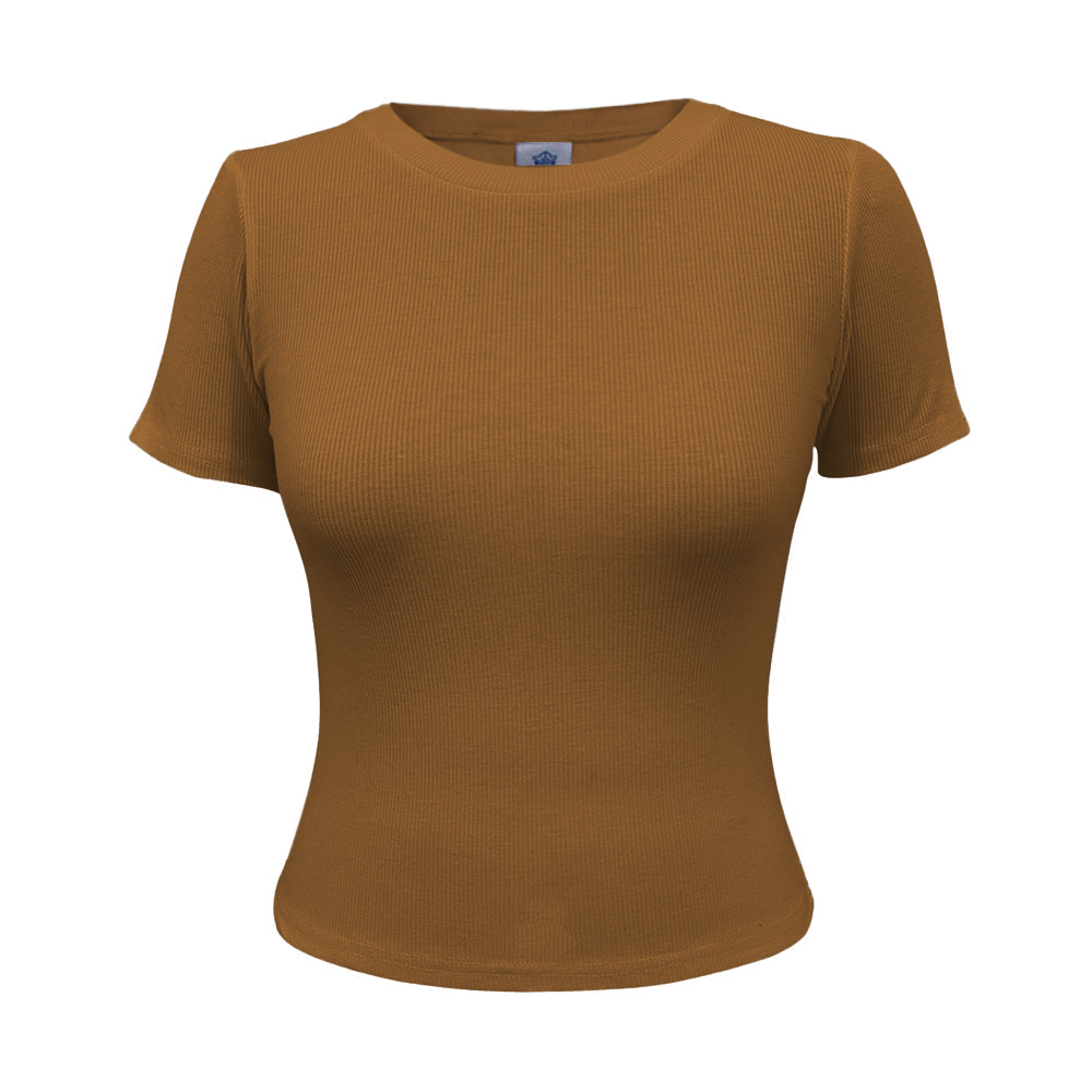 トップス SUNSET WOOL RIB T-SHIRTS Fresh Prints Sunset Ribbed T-shirt | Fresh Prints