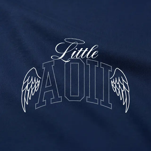 Alpha Omicron Pi Halo Wings Little AOII Tank