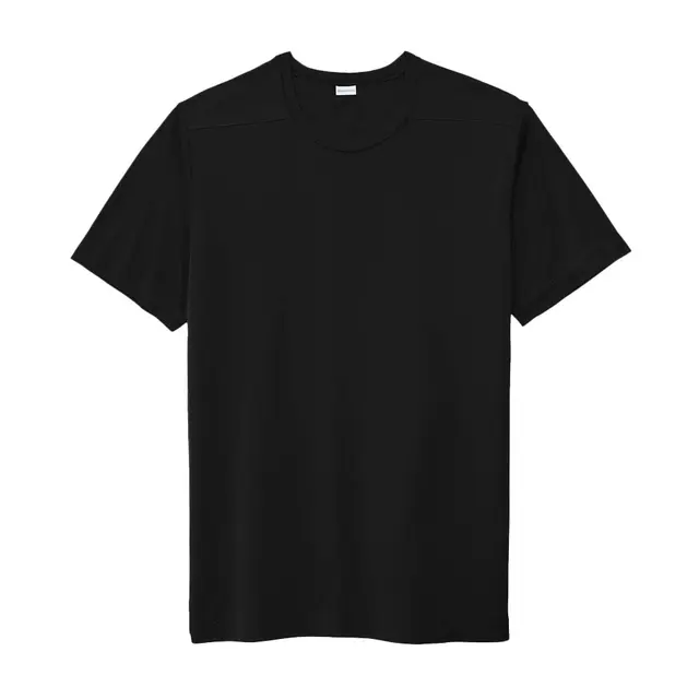 Posi-UV Pro Tee Black Front