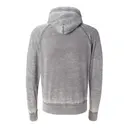 Customizable J America Vintage Zen Fleece Hooded Sweatshirt 8915 Cement Back