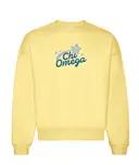 Chi Omega Star Illustration Philanthropy Sweater 2