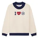 Women's Soccer Heart Graphic PR Sweater 2