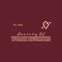 Society Of Women Engineers Script and Block Texts with Bulb Icon PR Sweater