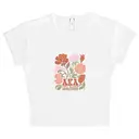 Alpha Kappa Alpha Floral Text Recruitment Shirt 2