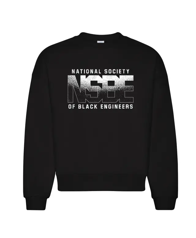 National Society of Black Engineers Gradient Text PR Crewneck