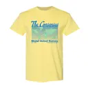 Model United Nations World Map Striped PR Shirt 2