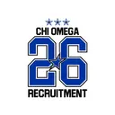 Chi Omega Block Number and Stars Recruitment Shirt