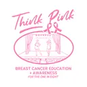 Think Pink Stage Illustration Philanthropy Shirt