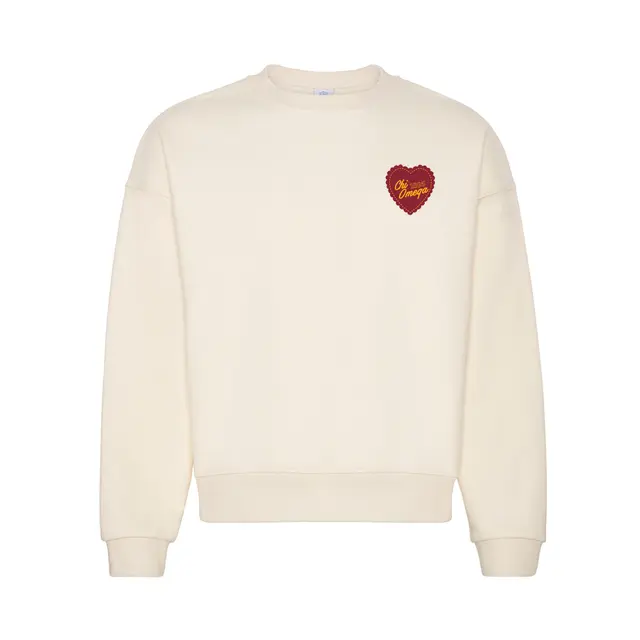 Chi Omega Heart Illustration PR Sweater 2