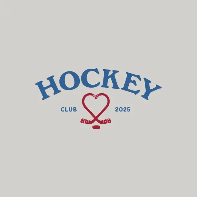 Hockey Club Heart Hockey Sticks PR Sweater