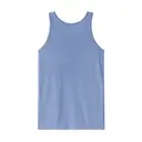 Los Angeles Apparel Tri Blend Tank 3.7oz Athletic Blue Back