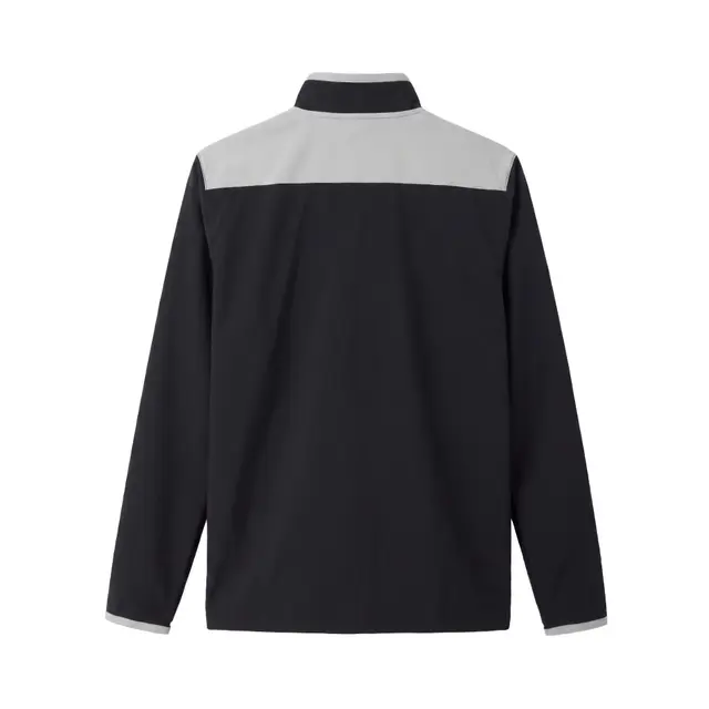 Under Armour Men's Motivate 3.0 Quarter-Zip Pullover - 1389611 Black Mod Grey White Back