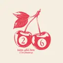 Kappa Alpha Theta Cherry Illustration Philanthropy Hoodie