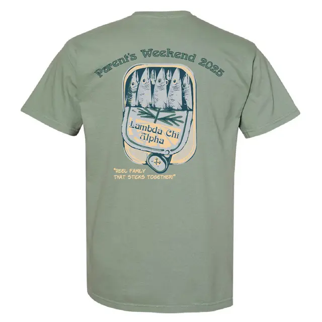 Fish Can Graphic Parent's Weekend Shirt 2