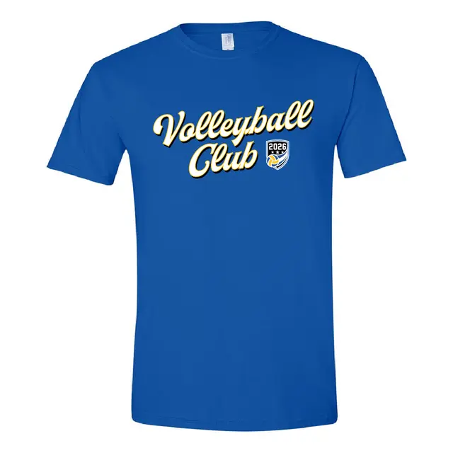 Volleyball Club Flowing Script PR Shirt 2