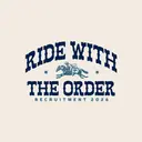 Kappa Alpha Order Bold Text Rider Graphic Recruitment Sweater