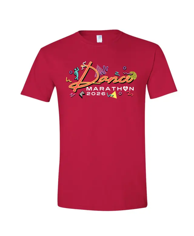 Dance Marathon Dynamic Shapes Event Shirt