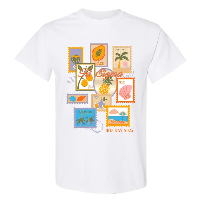 Sigma Sigma Sigma Stamp Collection Rush Shirt 2