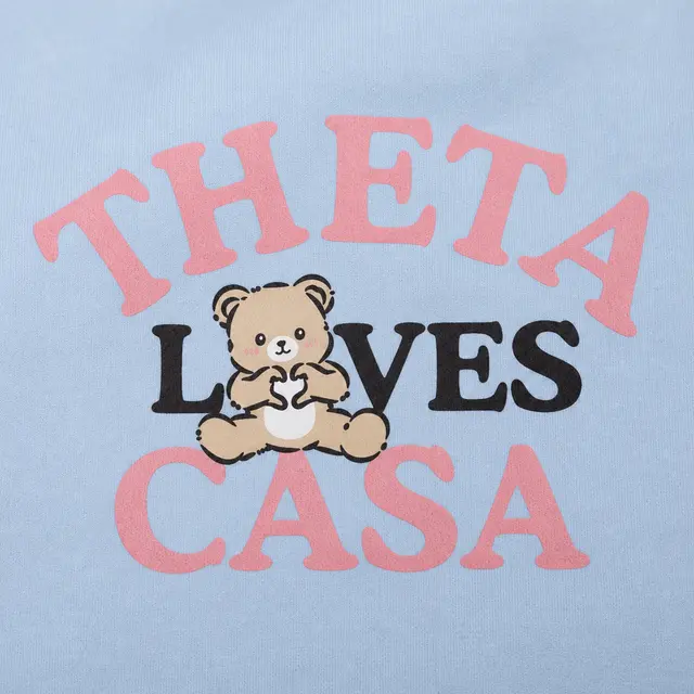 Kappa Alpha Theta Playful Bear Illustration Philanthropy Shirt