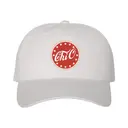 Chi Omega Star Pattern Script Rush Hat 2
