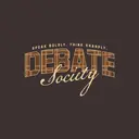 Debate Society Plaid Text PR Crewneck