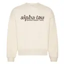 Alpha Sigma Tau Camo Text Recruitment Crewneck 2