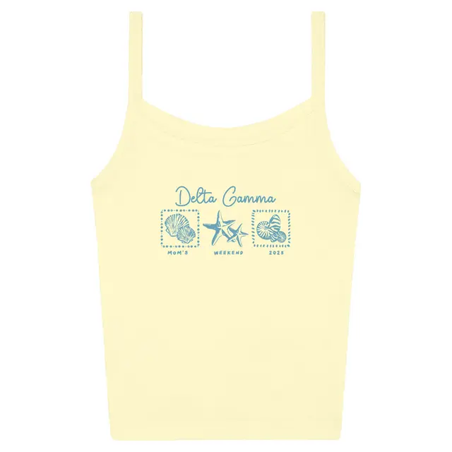 Delta Gamma Shell and Starfish Parent's Weekend Tank 2