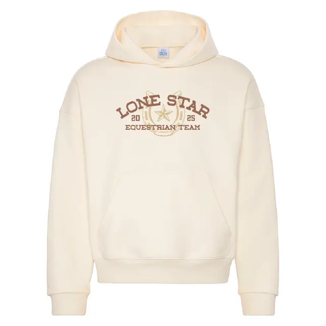 Equestrian Team Lone Star Horseshoe and Star PR Hoodie 2
