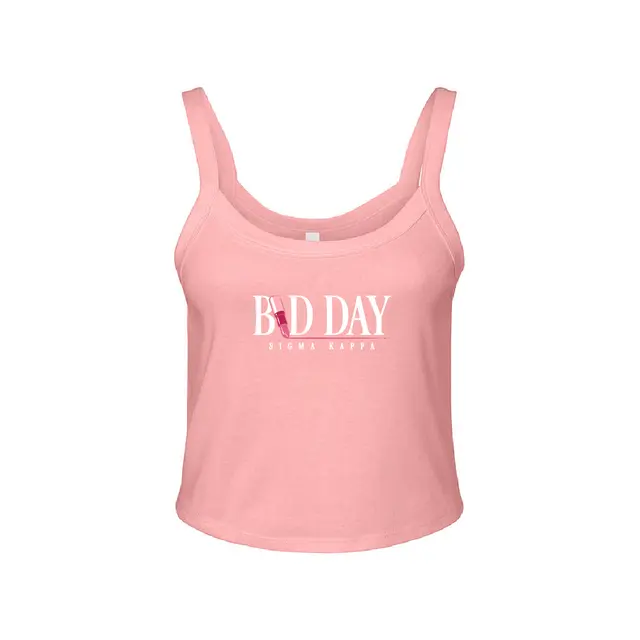 Sigma Kappa Lipstick Graphic Bid Day Tank 2