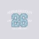 Alpha Delta Pi Plaid Numbers Recruitment Tanks