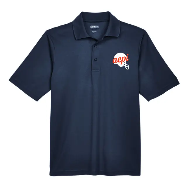 Alpha Epsilon Pi Football Helmet Script PR Polo 2
