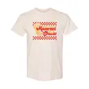 Lambda Chi Alpha Checkered Pattern Macaroni Cheese Shirt 2