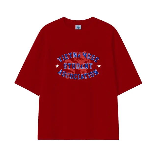 Vietnamese Student Association Dragon Illustration PR Shirt 2