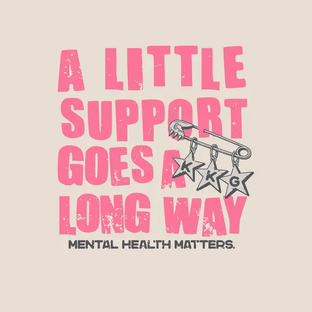 Kappa Kappa Gamma Star Safety Pin Philanthropy Shirt